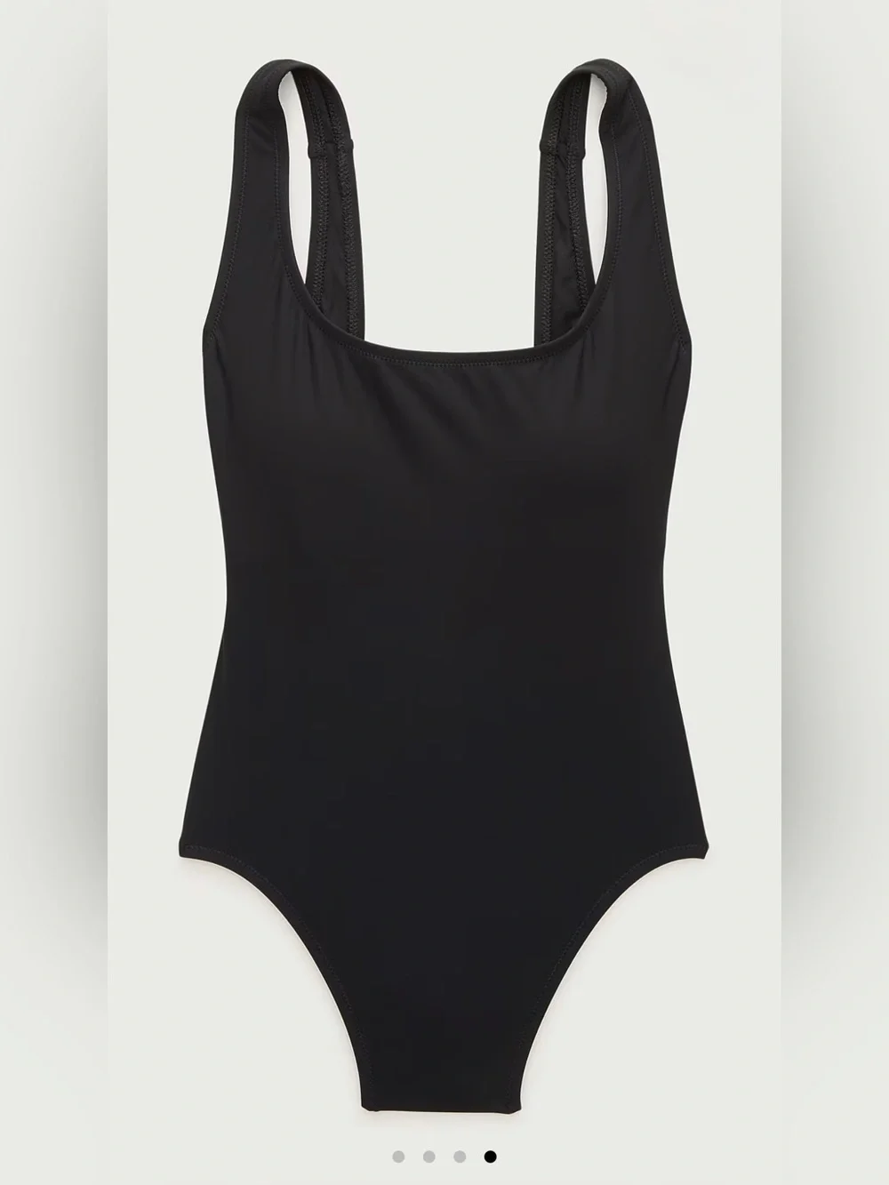 J.Crew Claudia One-Piece Swimsuit Black Size 6